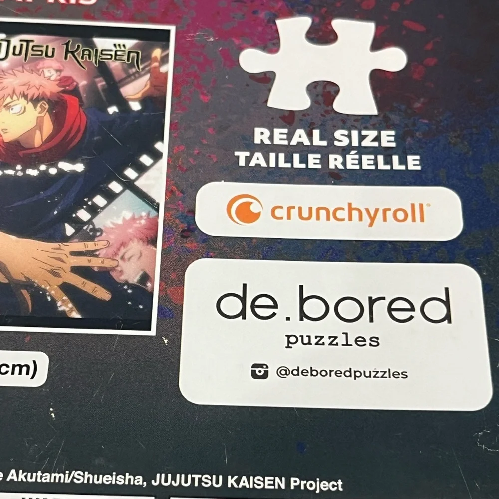 Crunchyroll Jujutsu Kaisen Todo Vs Itadori 1000 Piece Puzzle Open Box Sealed
